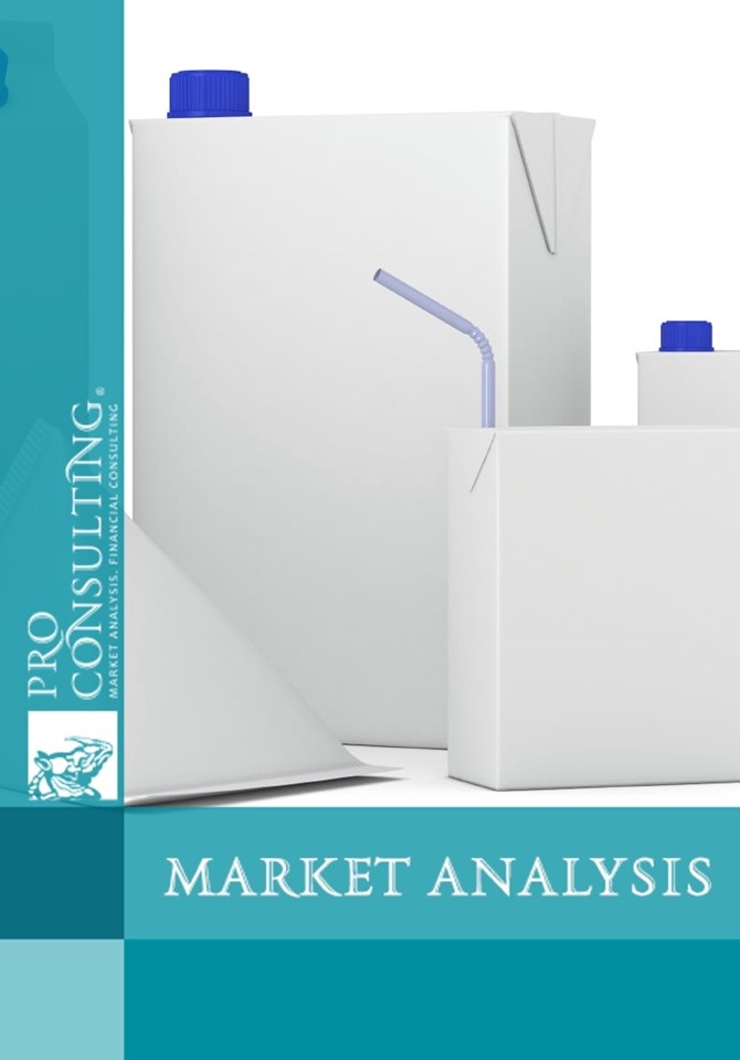 Analysis of the juice in the package Tetra-Pak market in Ukraine. 2019 